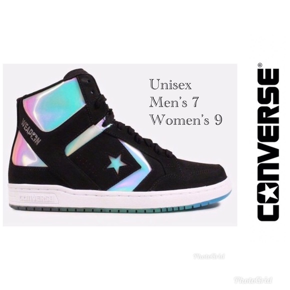 holographic converse high tops